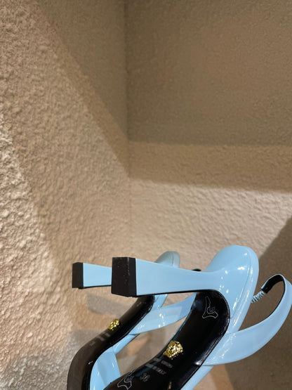 Versace La Medusa Slingback Pumps