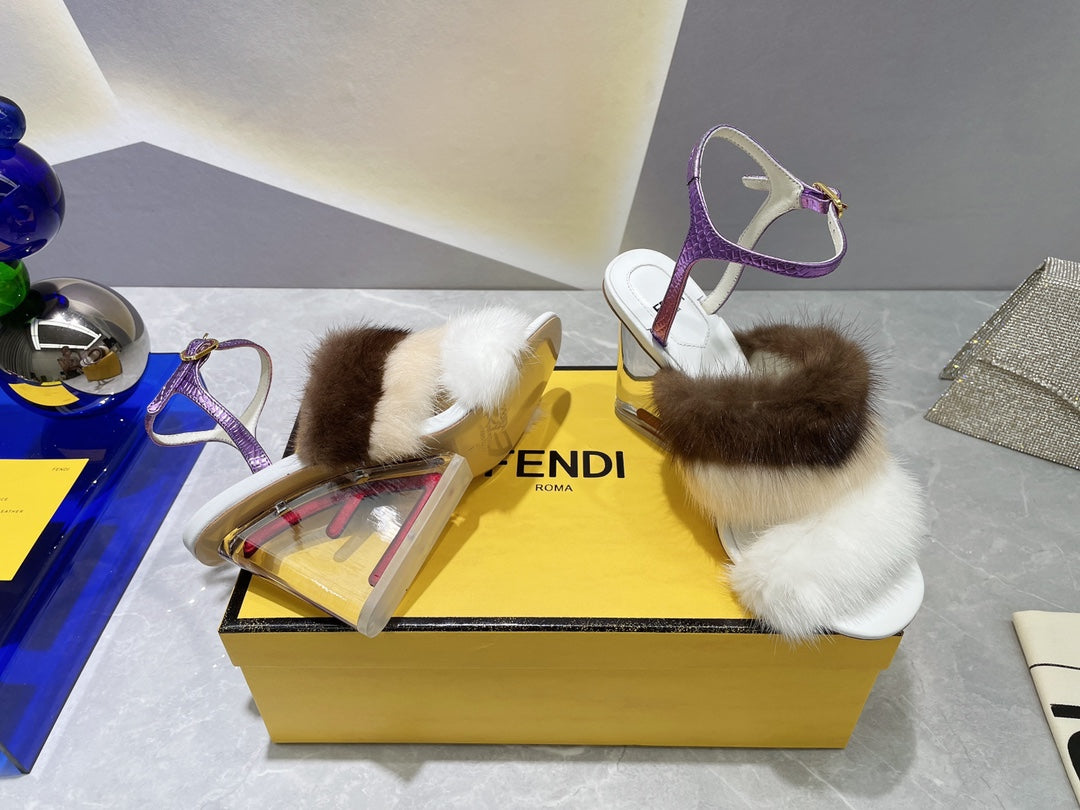 Fendi First High Heel Sandals