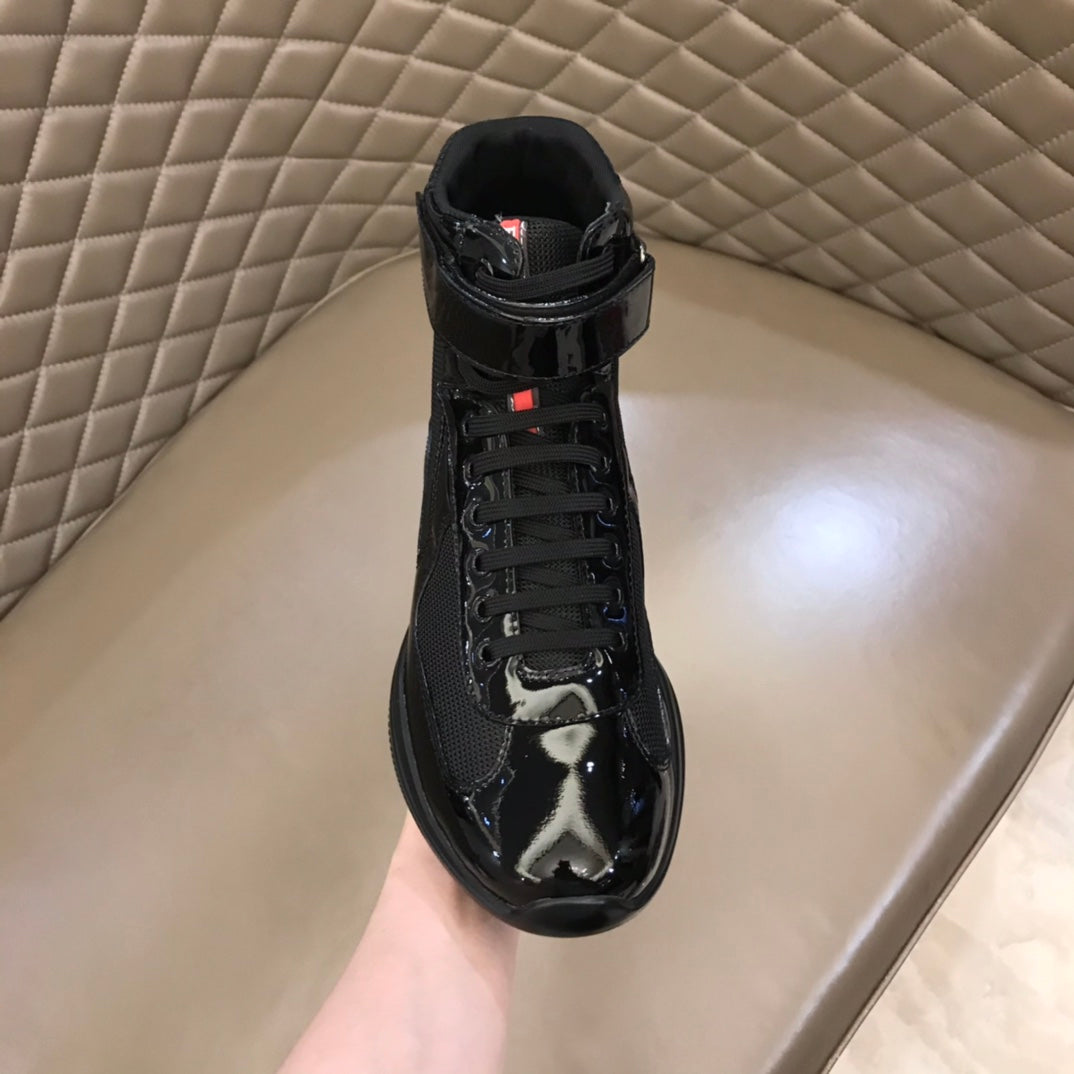 Prada America's Cup Hightop Sneakers