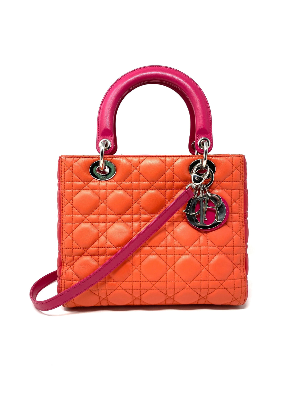 Dior Lady Dior Leather Handbag Rovelle Bags