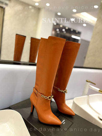 YSL Le Maillon Boots