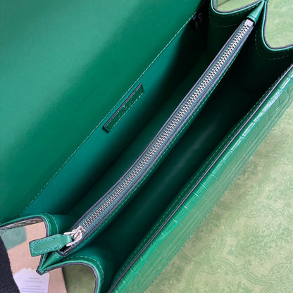 Gucci Crocodile Dionysus Small Shoulder Bag