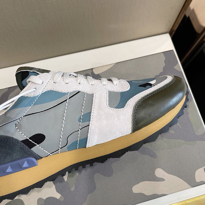 Valentino Camouflage Rockrunner Sneakers