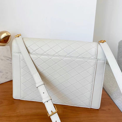 YSL Gaby Satchel Bag in Quilted Lambskin