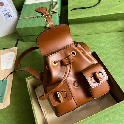 Gucci Bamboo Small Backpack
