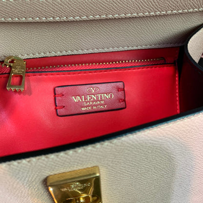 Valentino Garavani Small Vsling Grainy Calfskin Bag