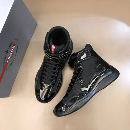 Prada America's Cup Hightop Sneakers