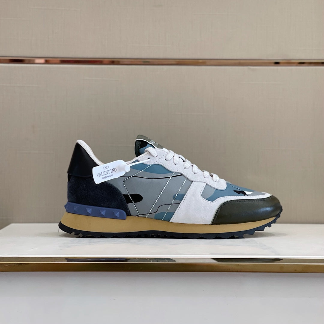 Valentino Camouflage Rockrunner Sneakers