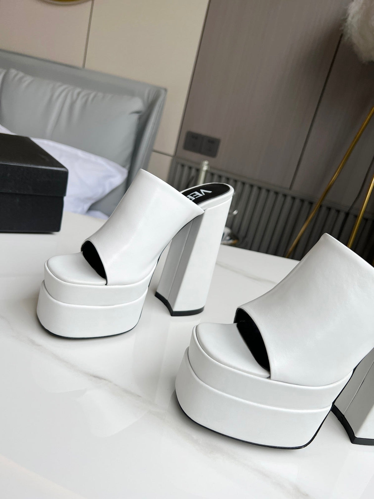 Versace  Platform Mule