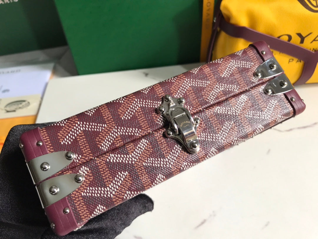 Goyard Minaudiere Trunk Bag