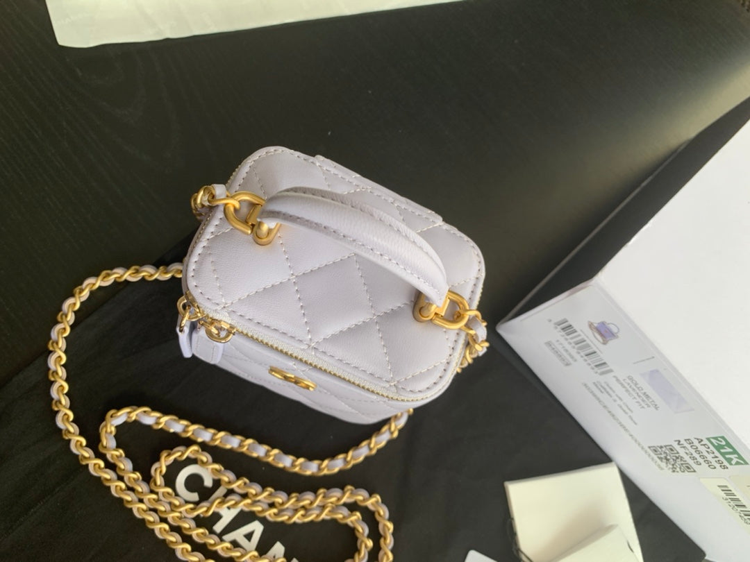 Chanel Small Vanity With  Chain Bag