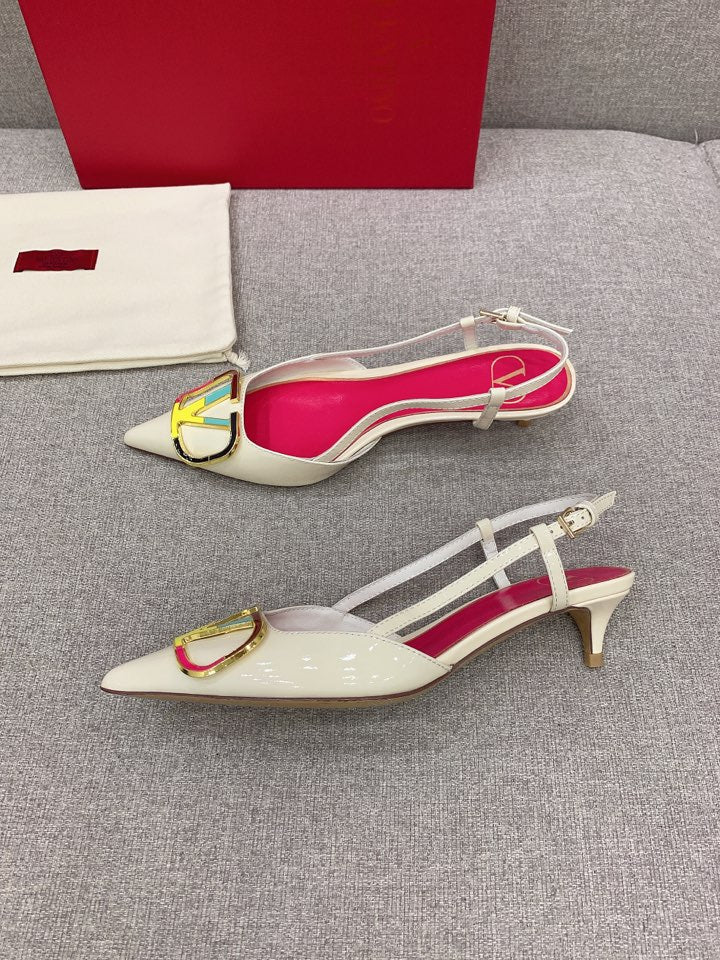 Valentino Vlogo Signature Slingback Pumps 40 mm