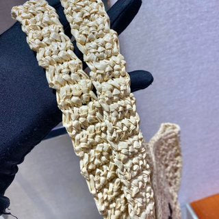 Prada Raffia Tote Bag