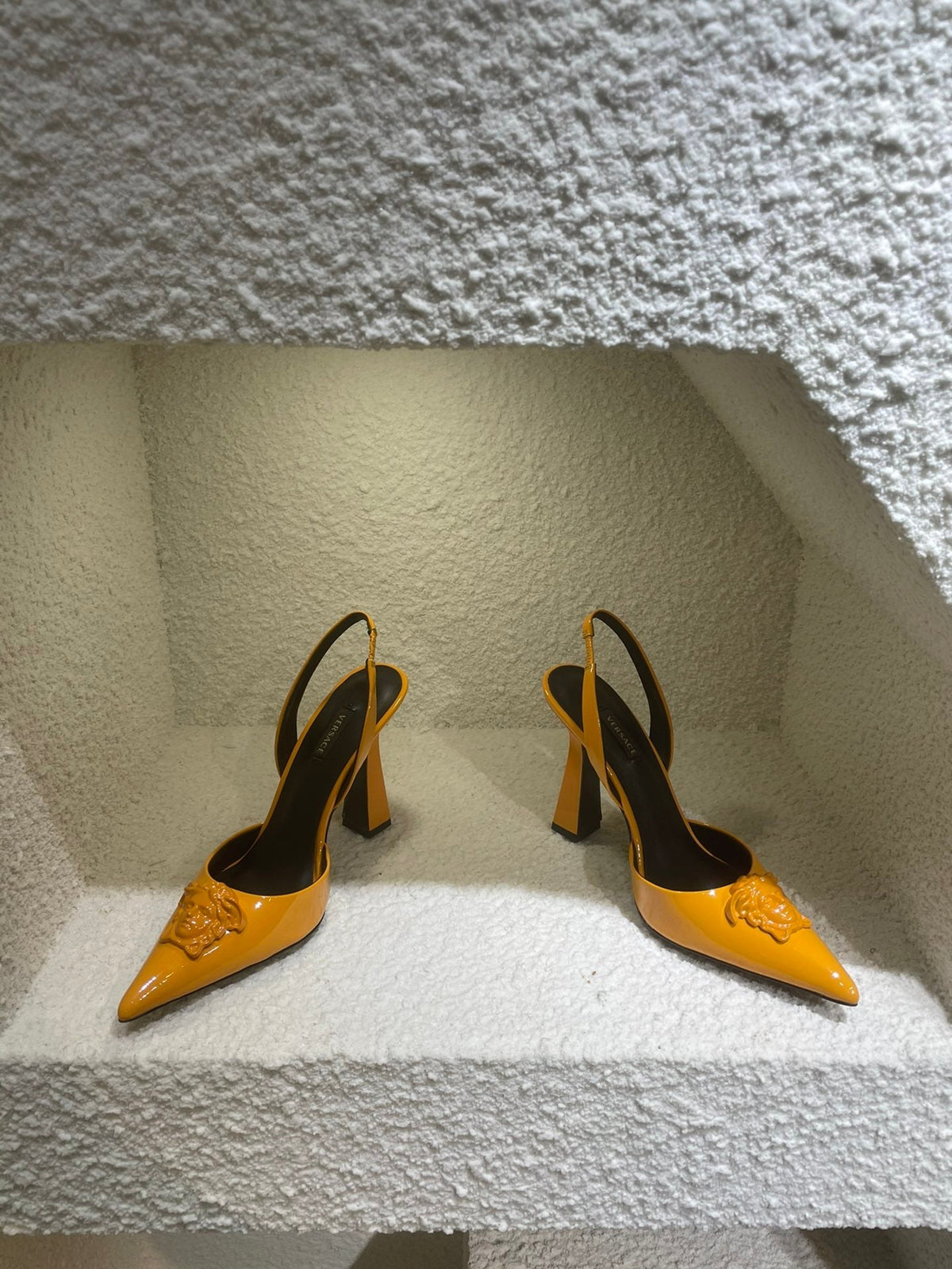 Versace La Medusa Slingback Pumps