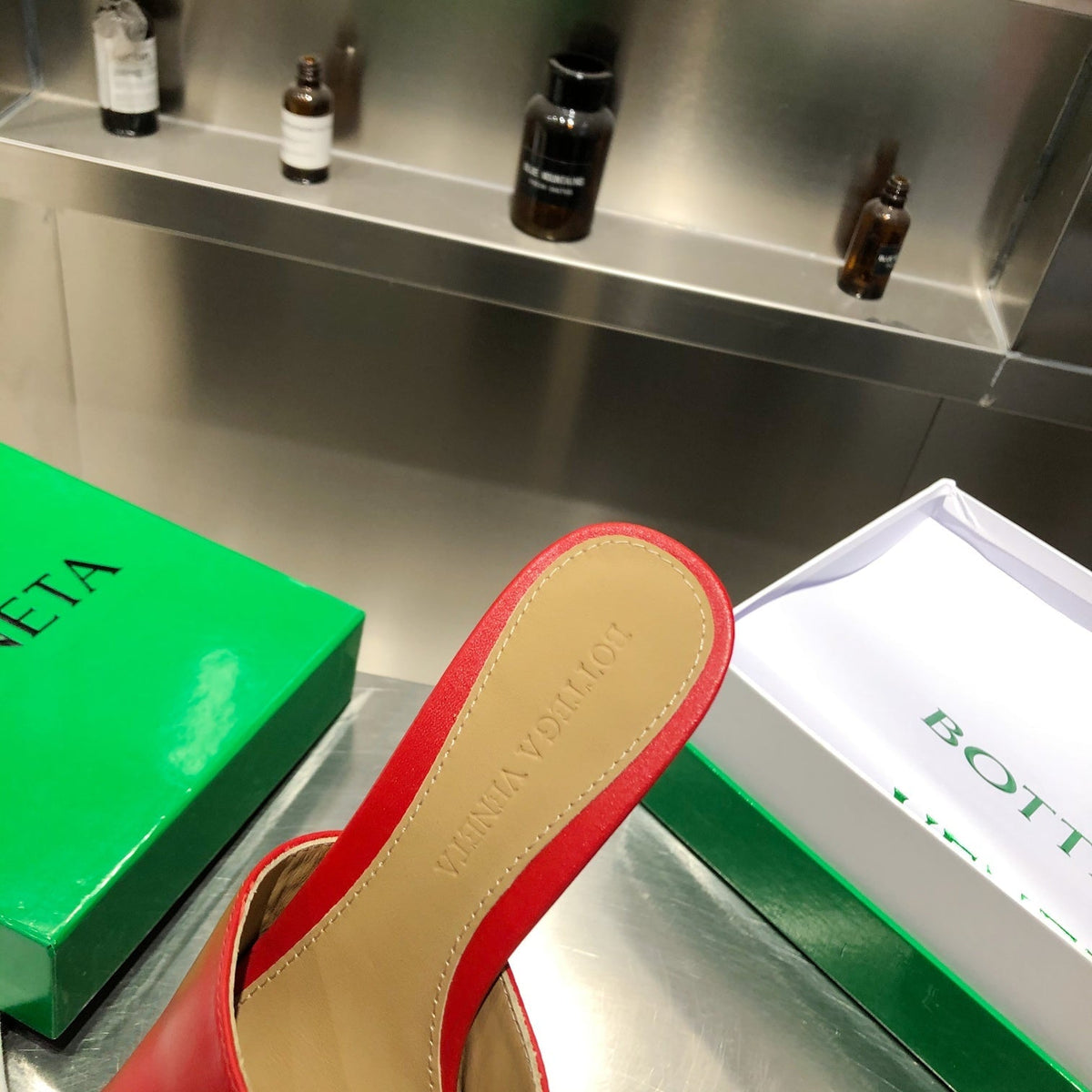 Bottega Veneta Stretch Heels