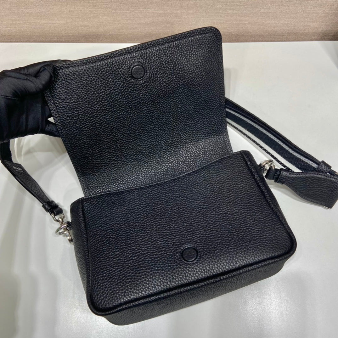 Prada  Leather Shoulder Bag