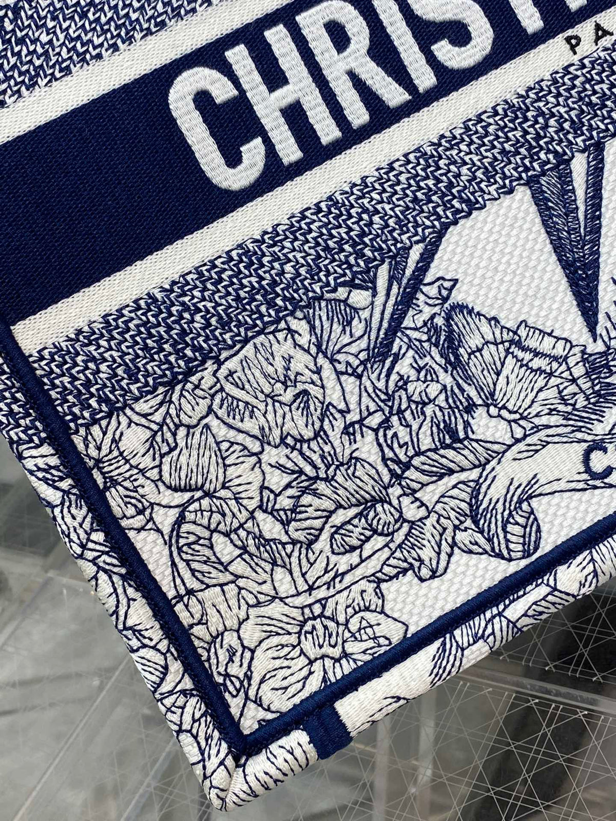 Christian Dior Book Tote Bag