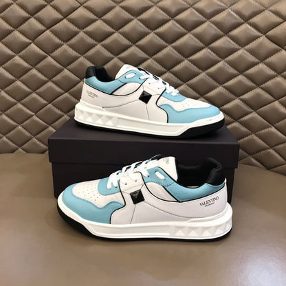Valentino One Stud Nappa Sneakers