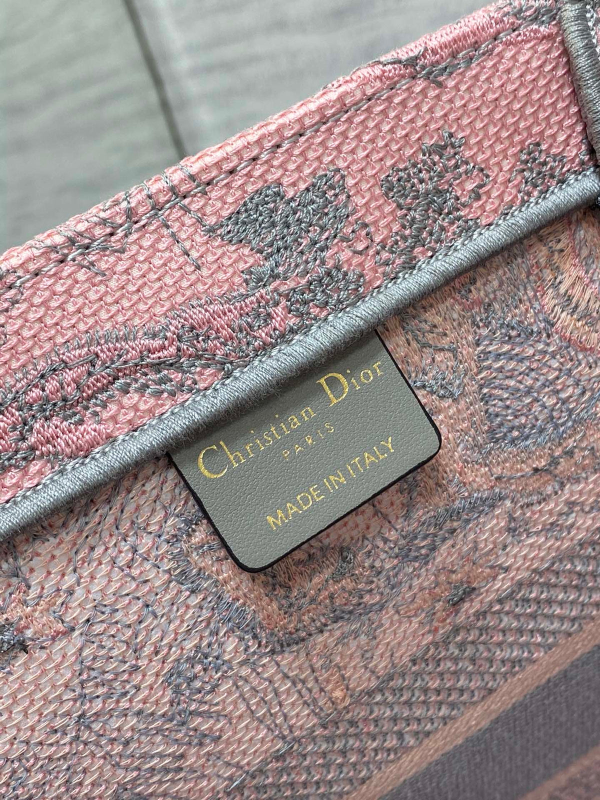 Christian Dior Book Tote Bag