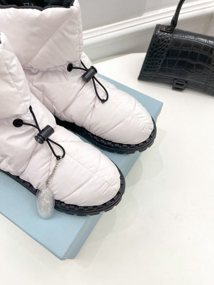Prada  Paddled Nylon Boots