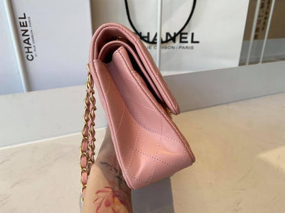 Chanel Caivar Double Flap Bag