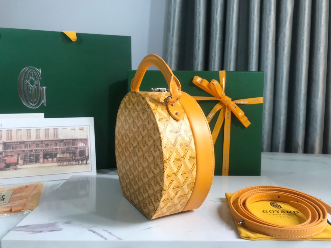 Goyard The Alto Hatbox Trunk Bag