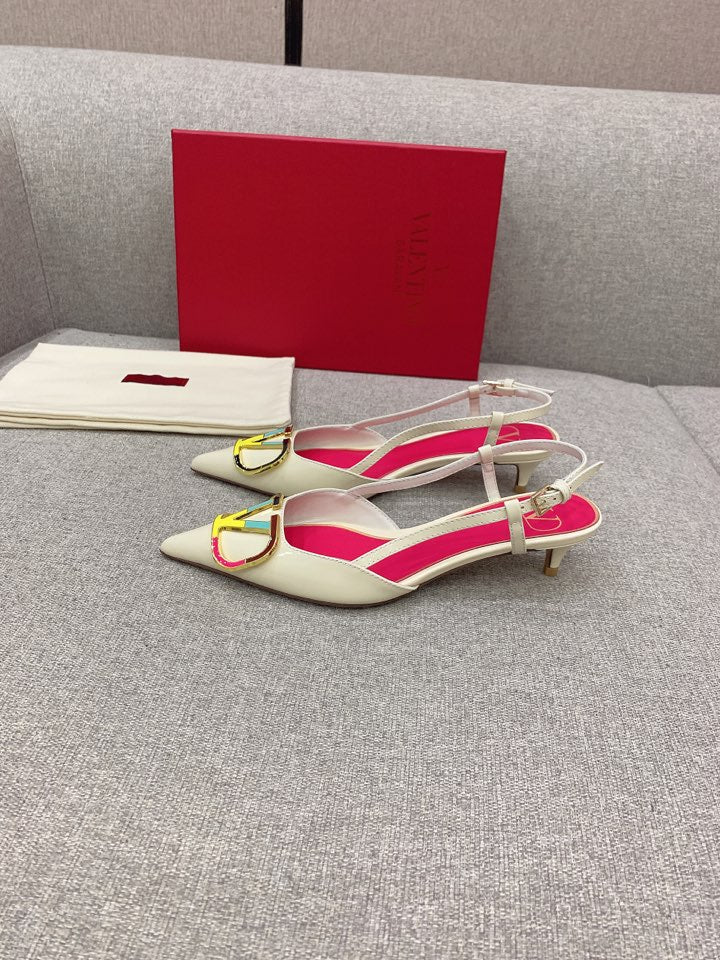 Valentino Vlogo Signature Slingback Pumps 40 mm
