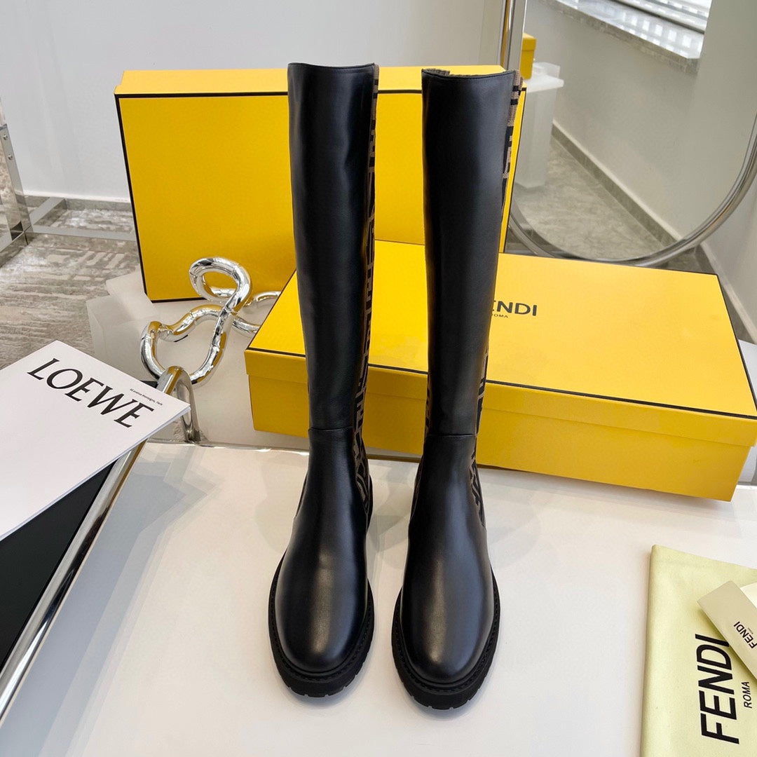 Fendi Rockoko High Boots