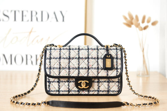 Chanel Small Flap Bag With Top Handle