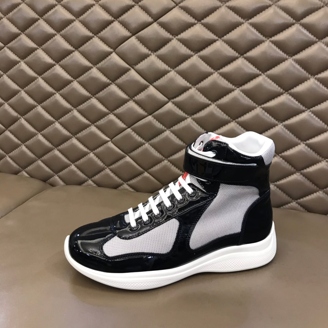 Prada America's Cup Hightop Sneakers