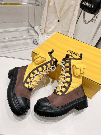 Fendi Domino Boots