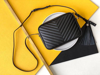 YSL Lou Camera Bag In Quilted Leather