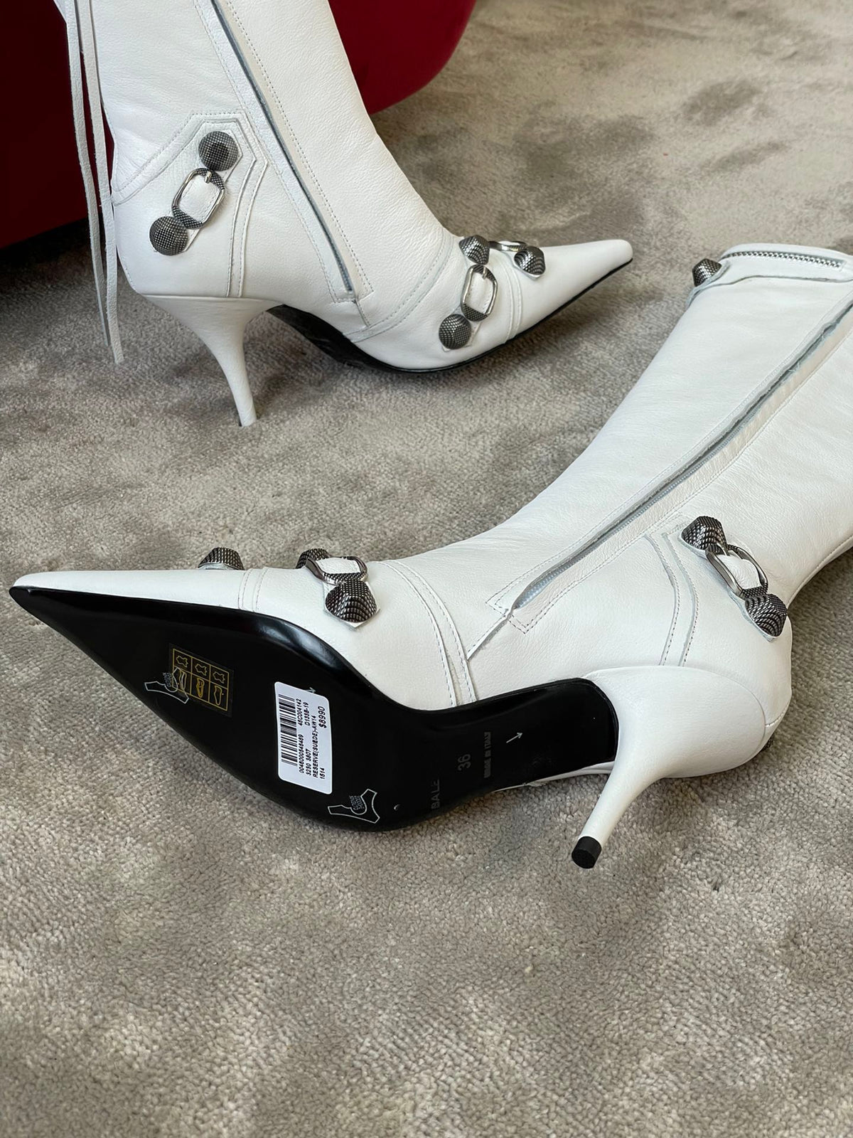 Balenciaga Cagole 90MM Boots