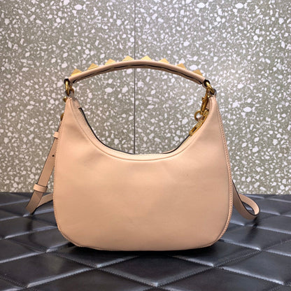 Valentino Stud Sign Hobo Bag