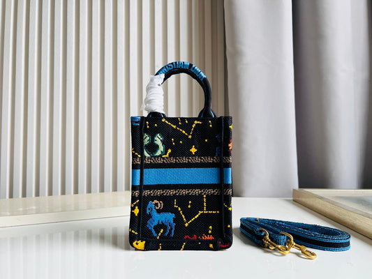 Christian Dior  Mini Book Tote Phone Bag