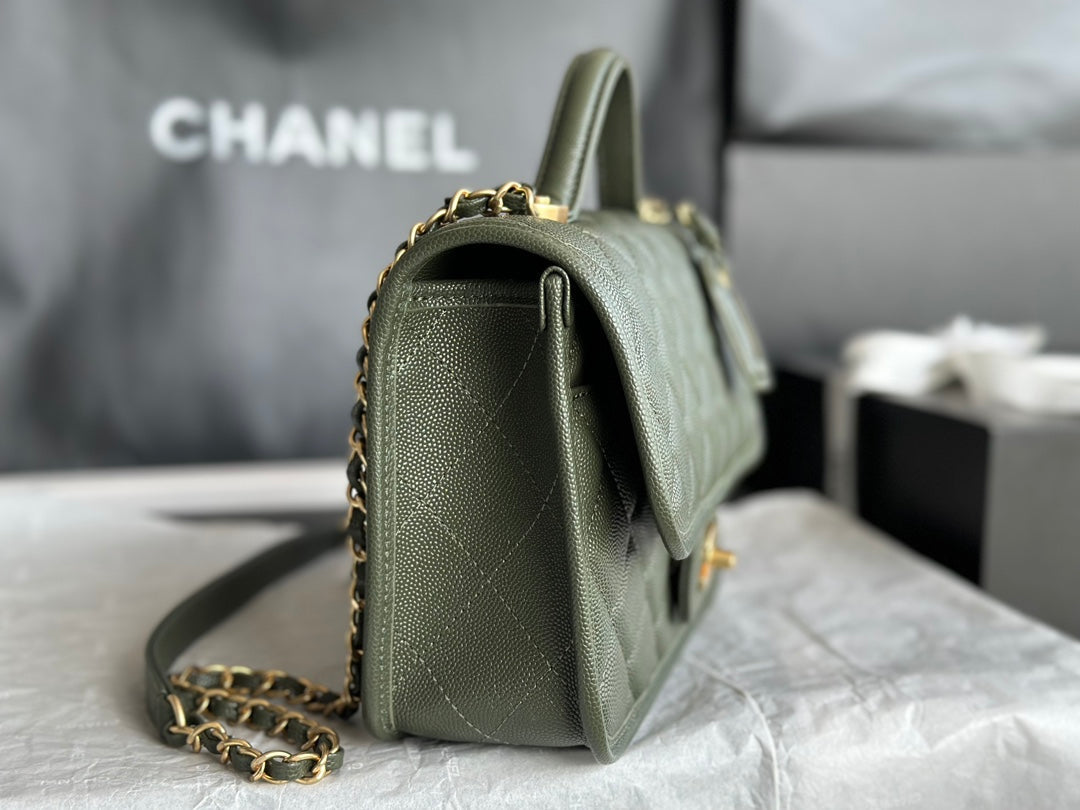 Chanel Small Flap Bag With Top Handle