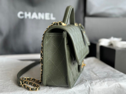 Chanel Small Flap Bag With Top Handle