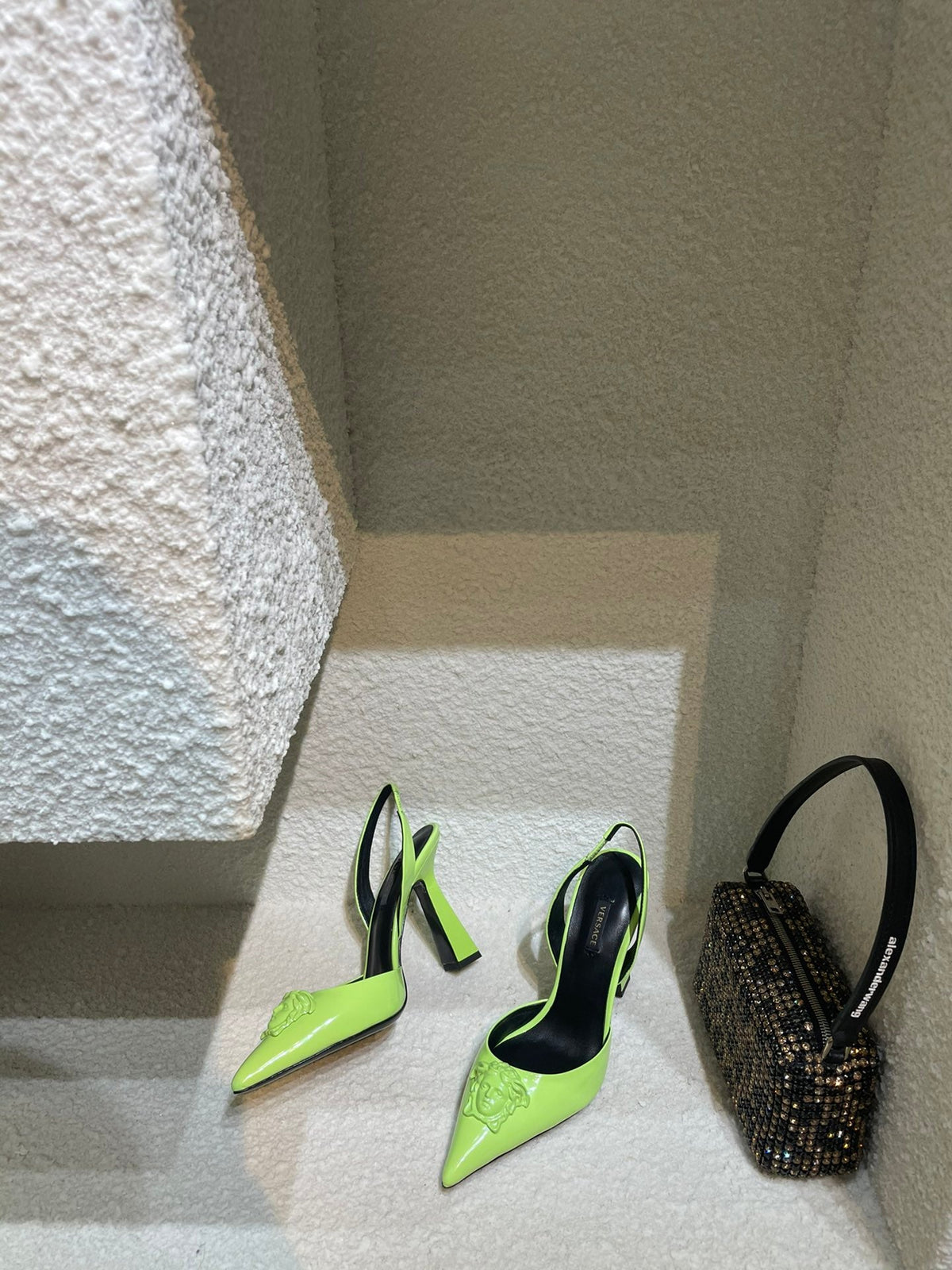 Versace La Medusa Slingback Pumps