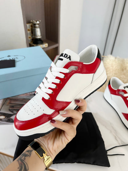 Prada District Leather Sneakers