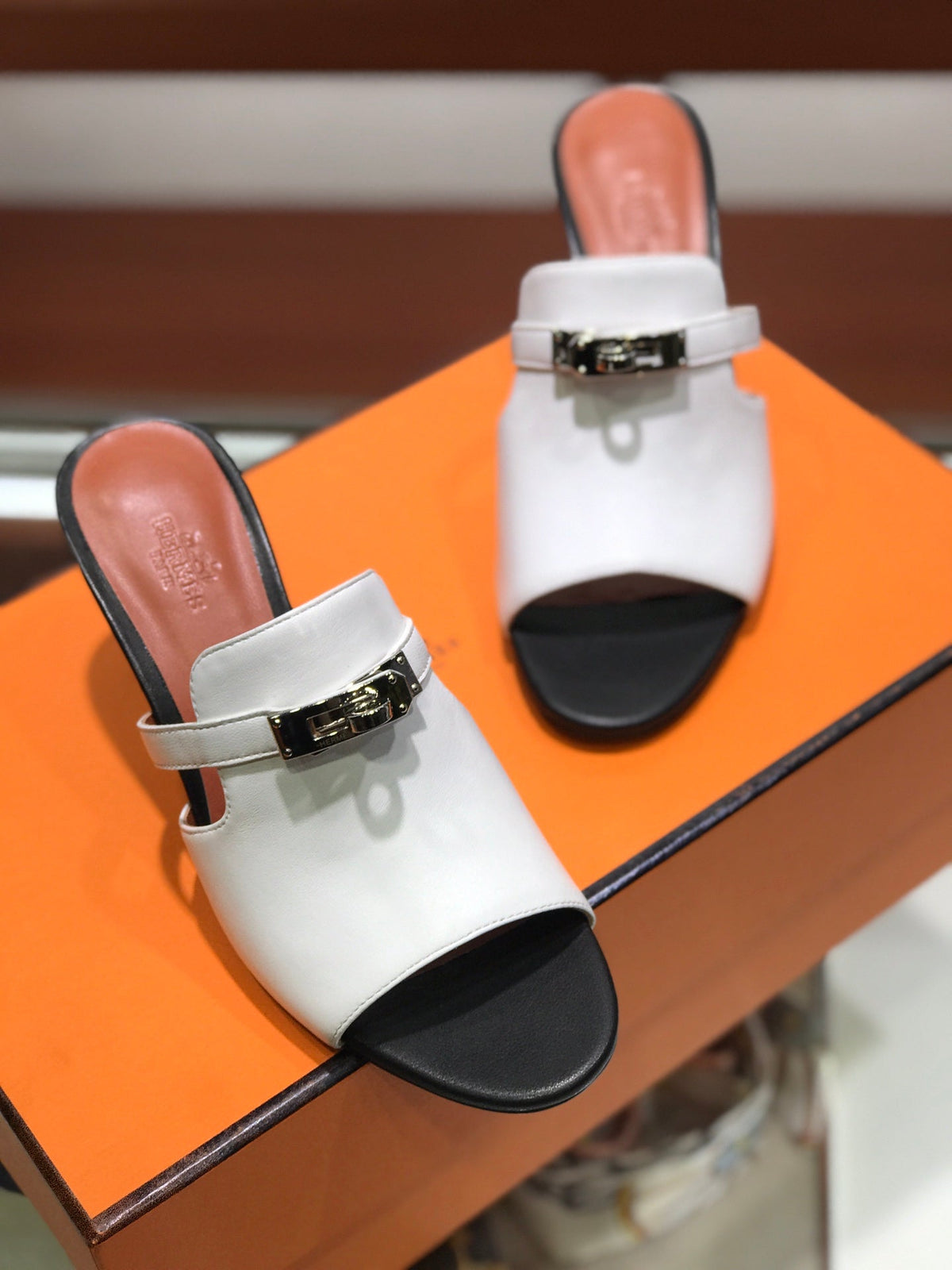Hermes Candy Sandals
