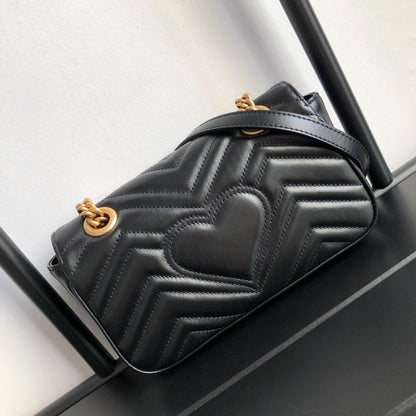 Gucci Marmont Small Matelassé Shoulder Bag