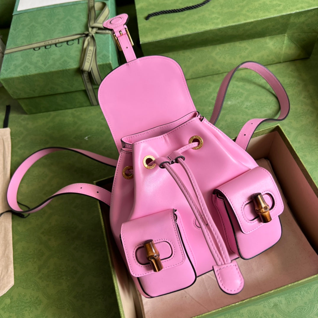 Gucci Bamboo Small Backpack