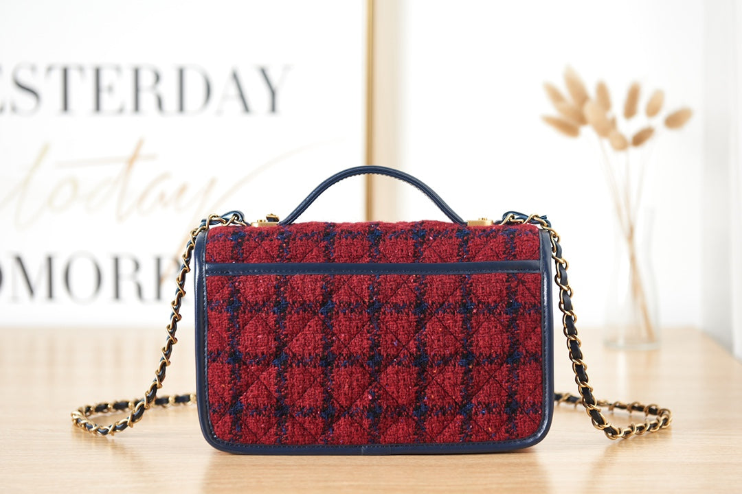 Chanel Small Flap Bag With Top Handle