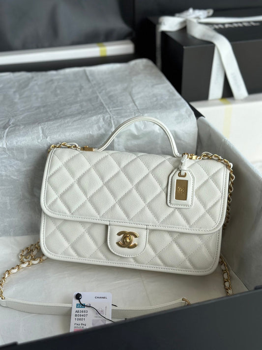 Chanel Small Flap Bag With Top Handle