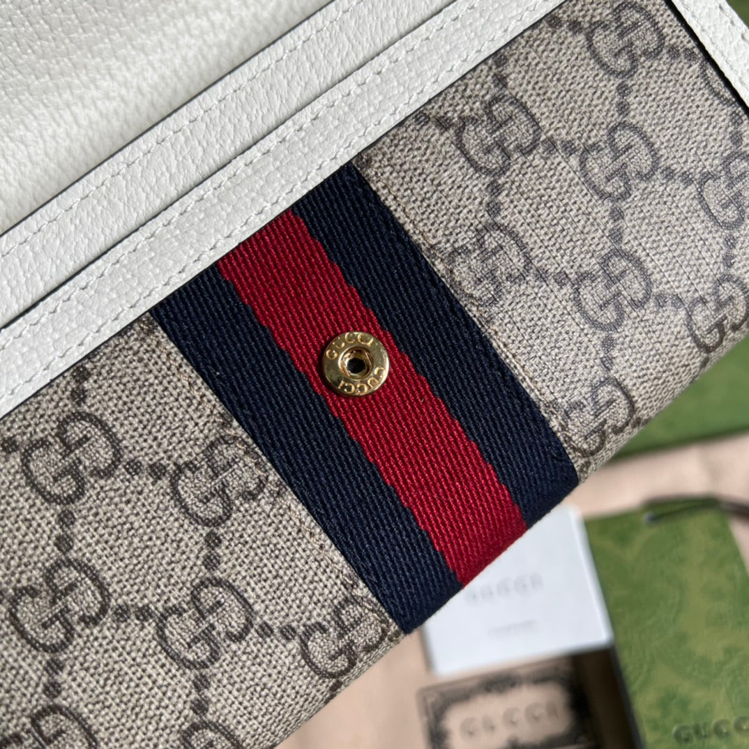 Gucci Ophidia GG Continental Wallet