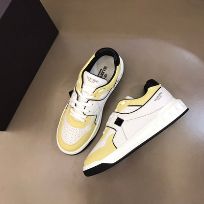 Valentino One Stud Nappa Sneakers
