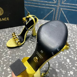 Versace  Medusa Chain High Heel Sandals