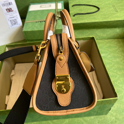 Gucci Small Top Handle Bag with Double G