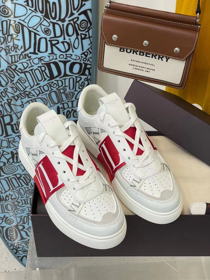 Valentino Calfskin  VL7N Sneakers with Bands