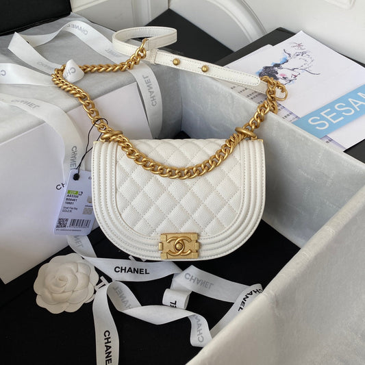 Chanel Small Boy Messenger Bag